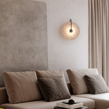 Vivolux | Weiße Alabaster-Wandlampe