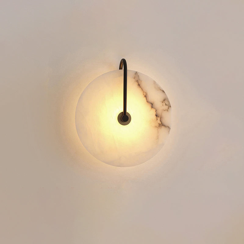Vivolux | Weiße Alabaster-Wandlampe