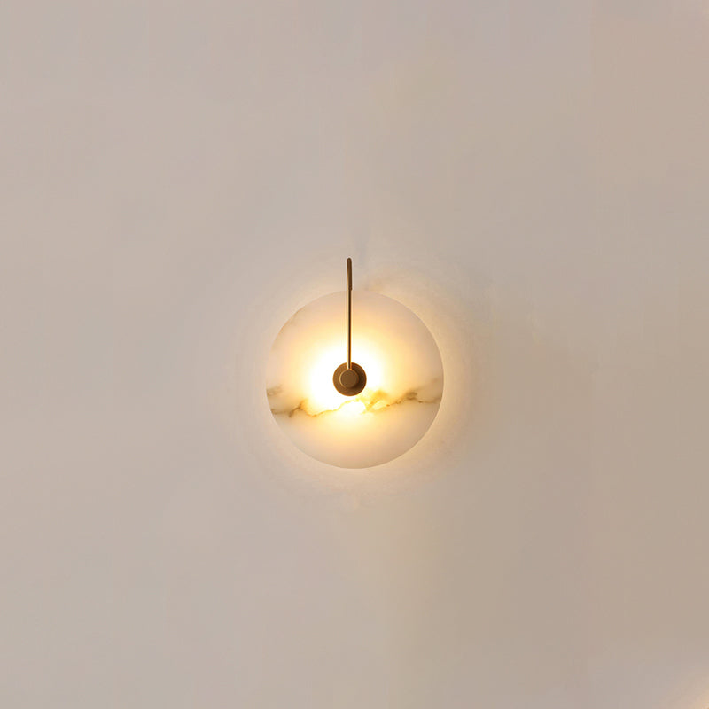 Vivolux | Weiße Alabaster-Wandlampe