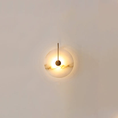Vivolux | Weiße Alabaster-Wandlampe
