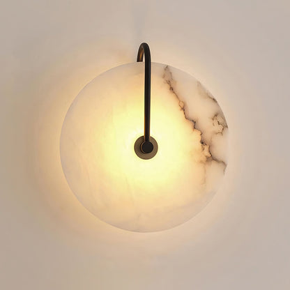 Vivolux | Weiße Alabaster-Wandlampe