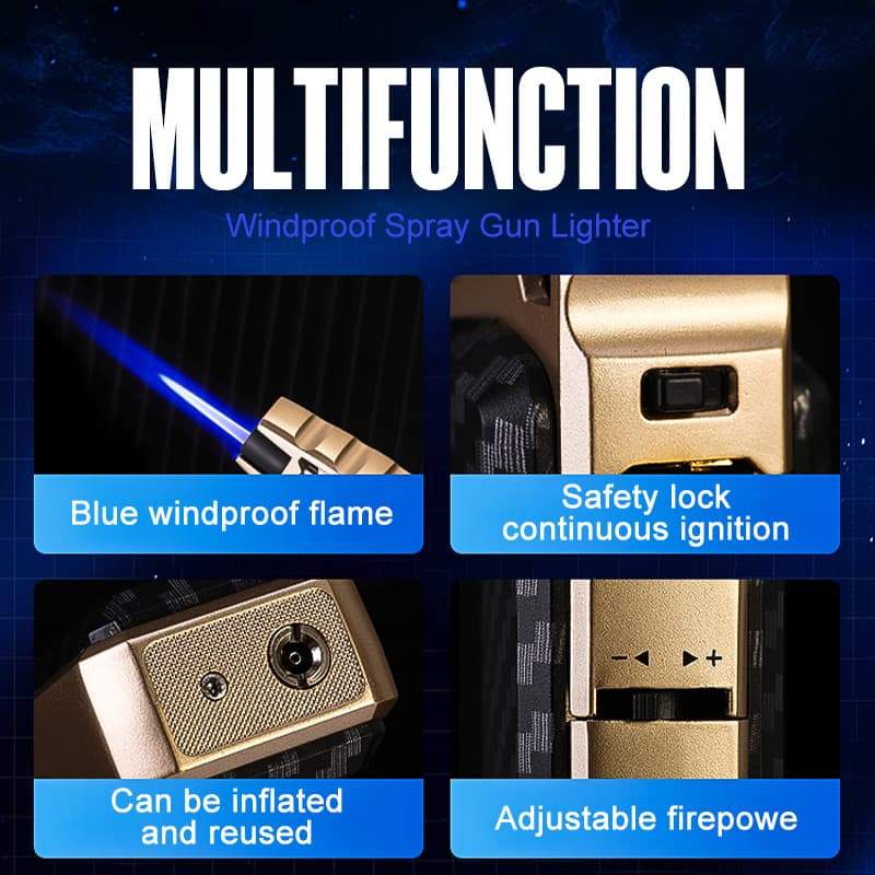 Vivolux Spritzpistolen-Feuerzeug