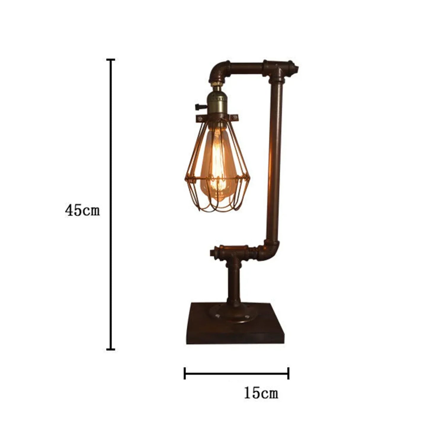 Vivolux | RetroCharm – Retro-Tischlampe aus Metall