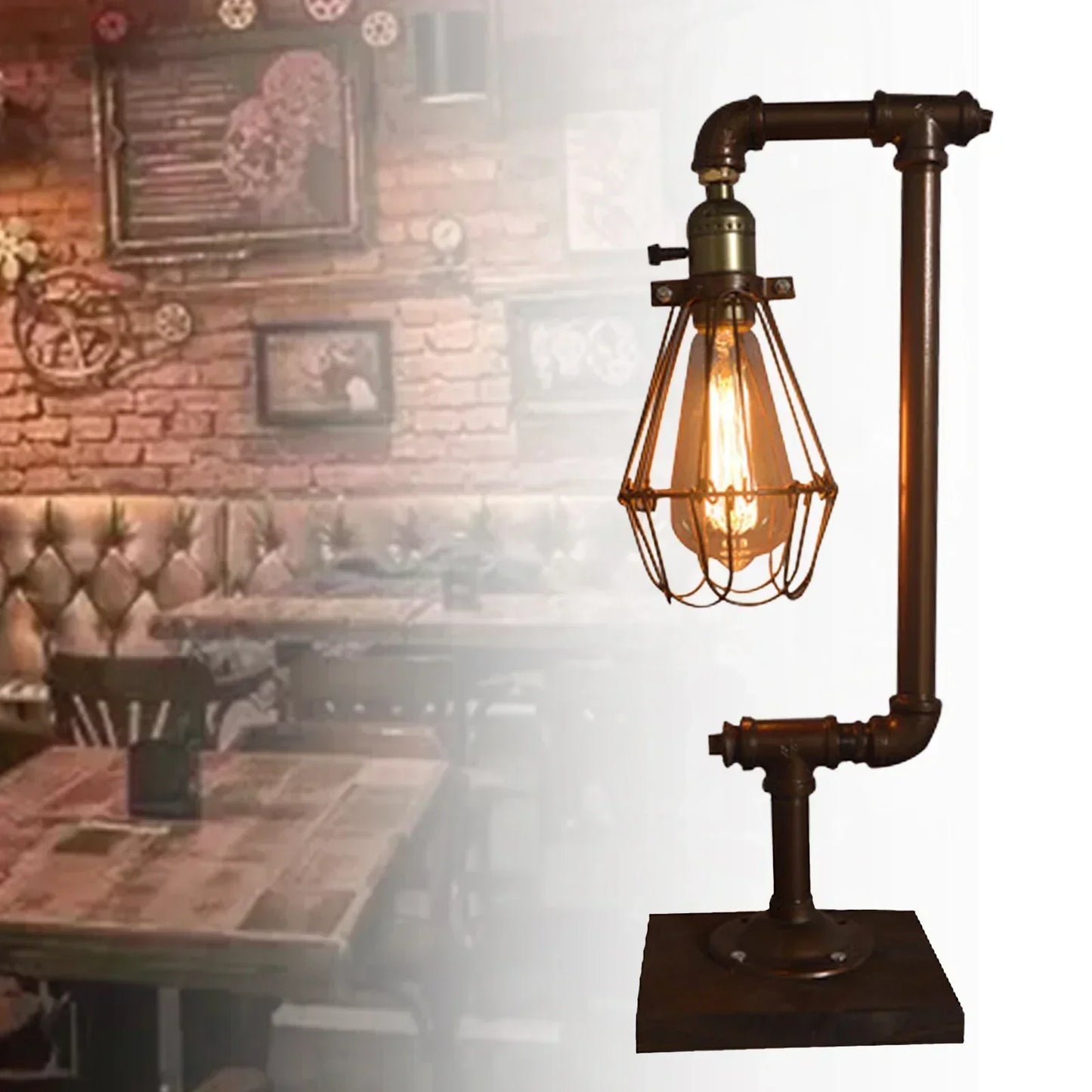 Vivolux | RetroCharm – Retro-Tischlampe aus Metall