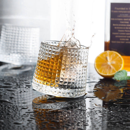 Vivolux | Drehbares Whiskey Tumbler Set