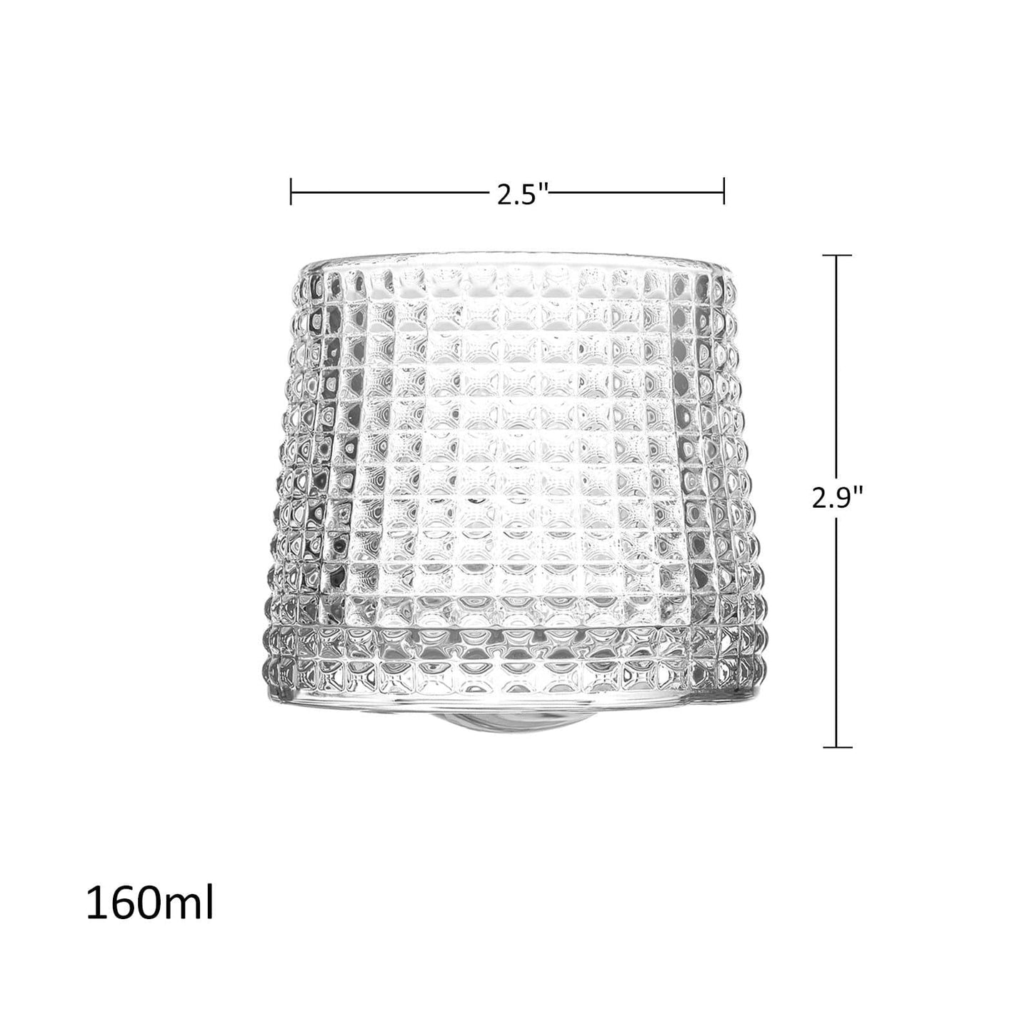 Vivolux | Drehbares Whiskey Tumbler Set