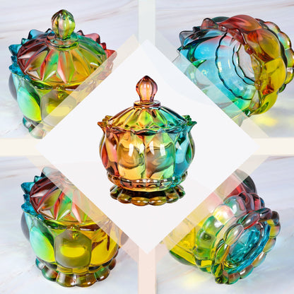 Vivolux | Iridescente Zuckerdose mit Deckel