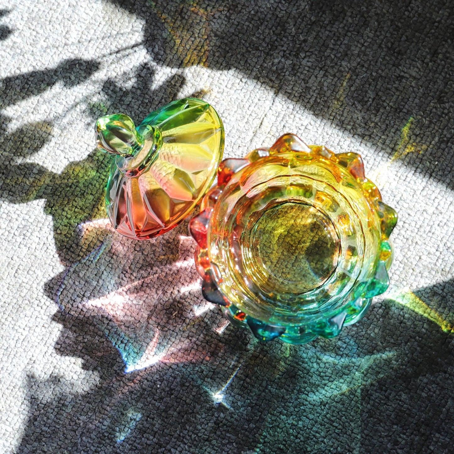 Vivolux | Iridescente Zuckerdose mit Deckel
