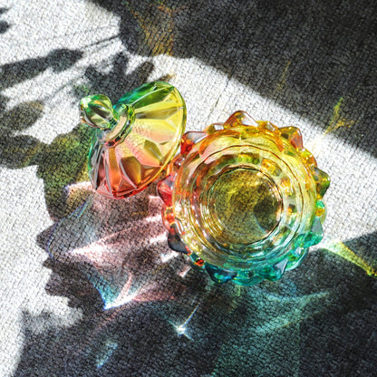 Vivolux | Iridescente Zuckerdose mit Deckel