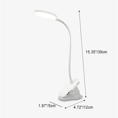 Vivolux | Einfache LED Clip-Schreibtischlampe wiederaufladbar Augenschutz Nachtlicht