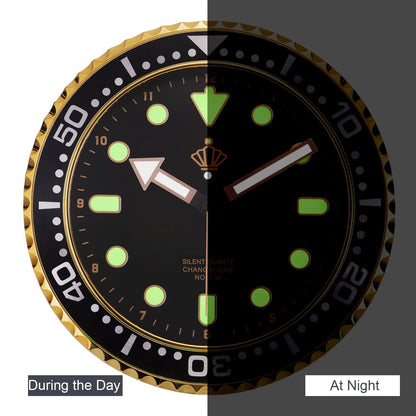 Vivolux | Stille Leuchtende Wanduhr