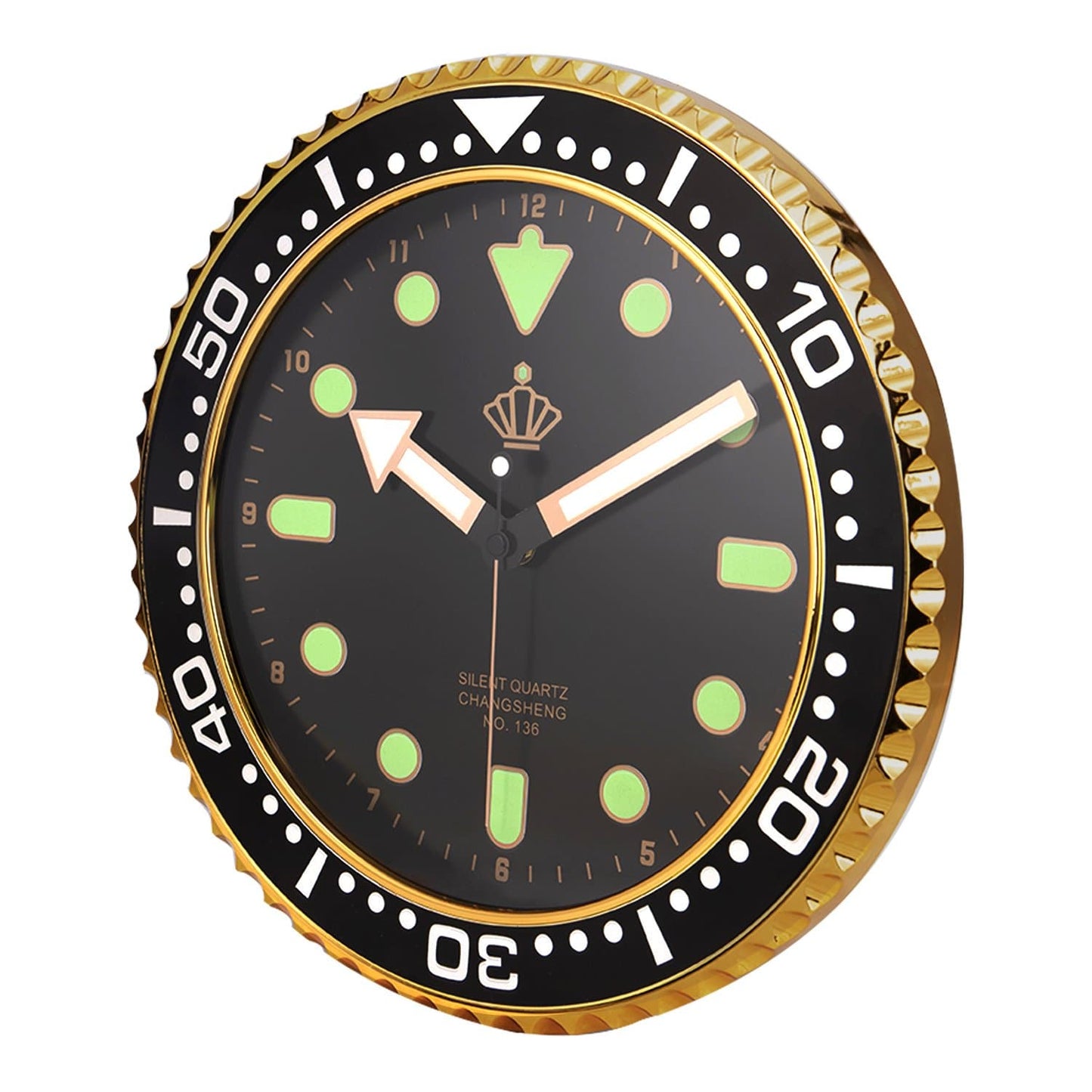 Vivolux | Stille Leuchtende Wanduhr