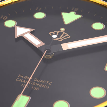 Vivolux | Stille Leuchtende Wanduhr