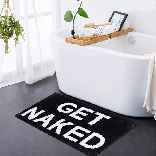 Vivolux | Get Naked Badematte – Weicher getufteter Badezimmerteppich