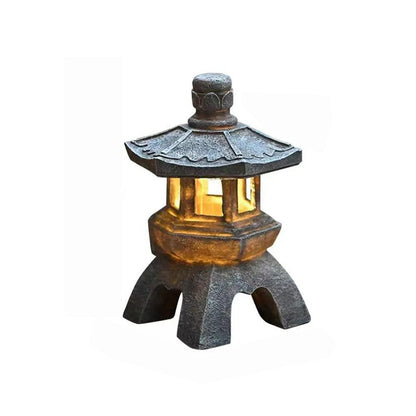 Vivolux | ZenGlow - Solar Gartenlampe Pagode Statue für draußen
