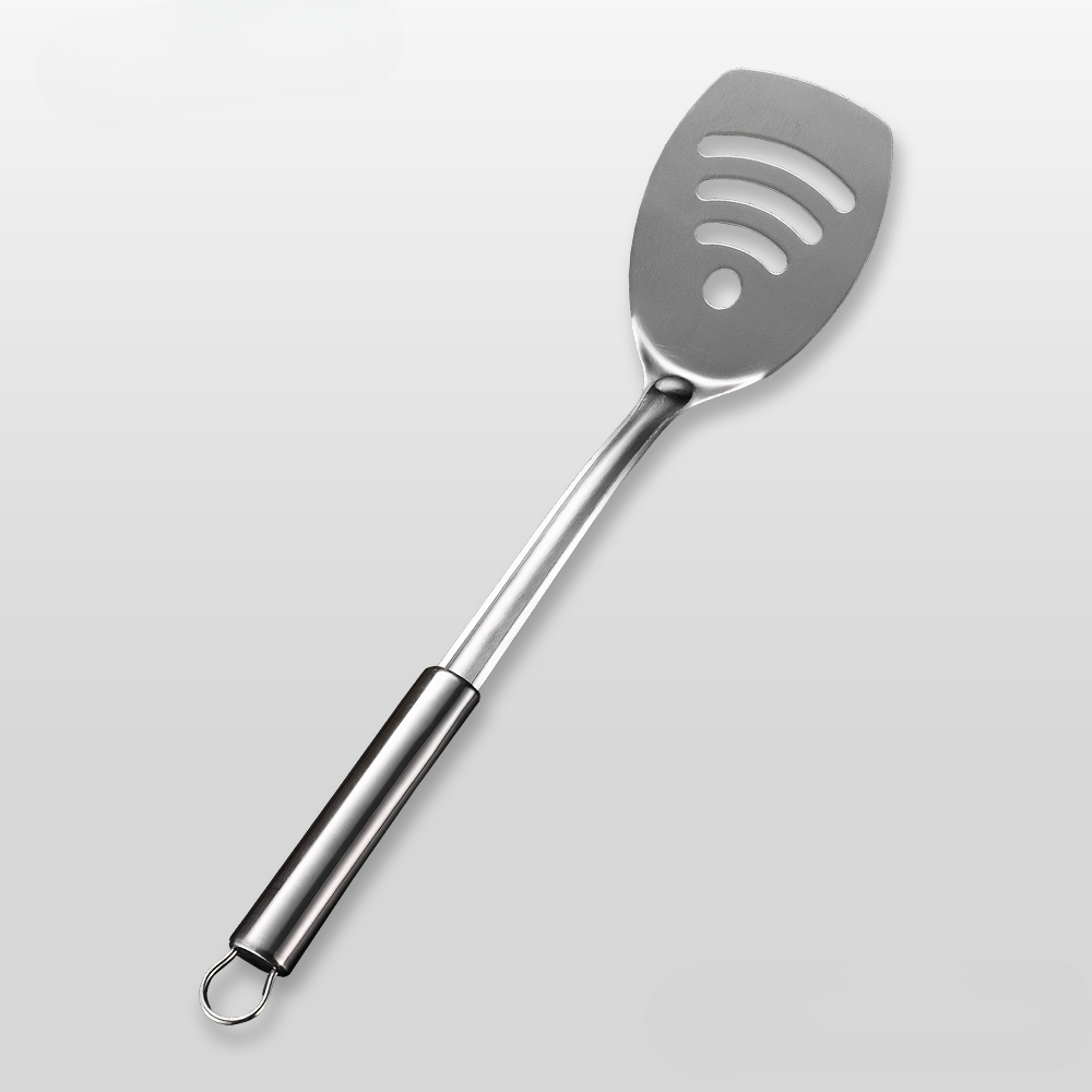 Vivolux | Edelstahl-Küchenutensilienset – 10 Teile mit ergonomischen Griffen