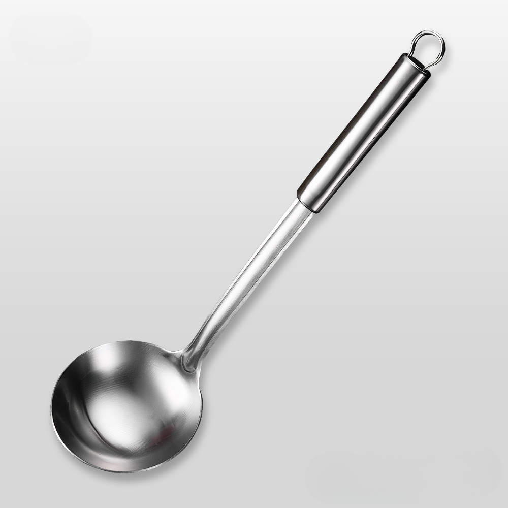 Vivolux | Edelstahl-Küchenutensilienset – 10 Teile mit ergonomischen Griffen