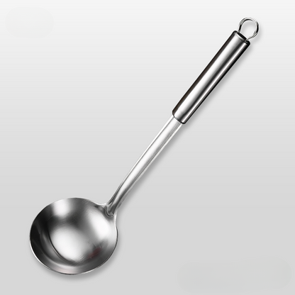 Vivolux | Edelstahl-Küchenutensilienset – 10 Teile mit ergonomischen Griffen