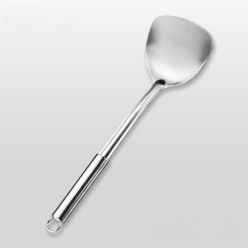 Vivolux | Edelstahl-Küchenutensilienset – 10 Teile mit ergonomischen Griffen