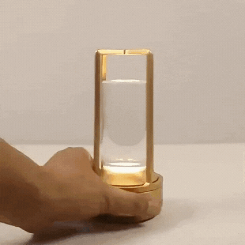 Haljor - Skandinavische LED Tischlampe - Kabellampe mit Aufladung