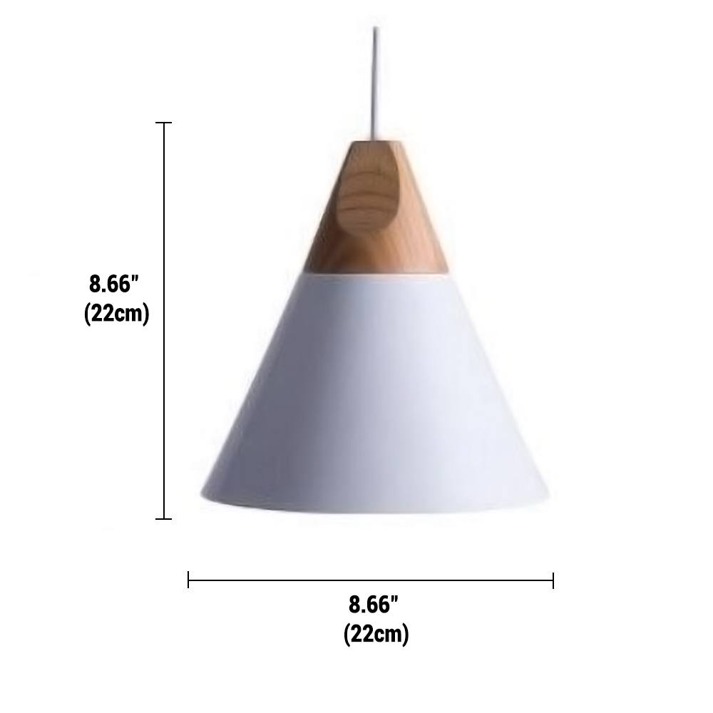 Vivolux | Minimalistische Holz Pendelleuchte | NordicLight