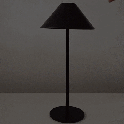 Vivolux | Minimalistische dimmbare Touch-Tischlampe - wasserdichtes und wiederaufladbares Licht Farbe
