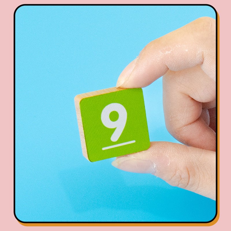 Vivolux | 1 Set Fingerzählen-Mathematik Montessori-Spielzeuge