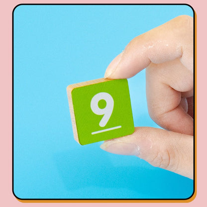 Vivolux | 1 Set Fingerzählen-Mathematik Montessori-Spielzeuge