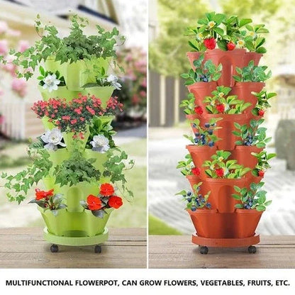 Vivolux | Vertikaler Garten - PlantStack - Platzsparend - Grüne Rasterlösung