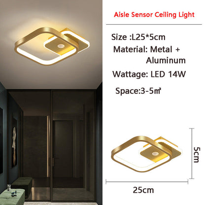 Vivolux | MotionGlide PIR-Bewegungssensor LED Deckenleuchte | Intelligente Beleuchtung | Energieeffizient | Perfekt für Flur & Badezimmer