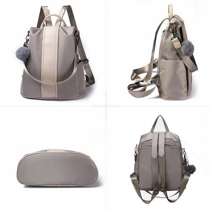 Wasserdichte Nylon Anti-Diebstahl Rucksack