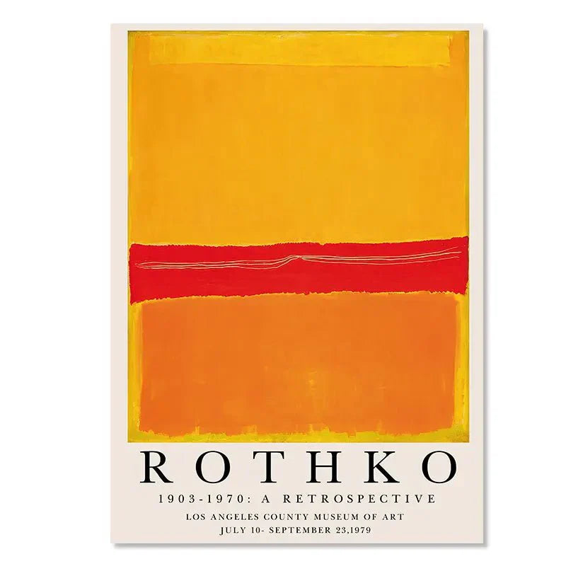 Vivolux | Abstrakte Leinwand Wandkunst Poster