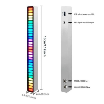 Vivolux | Drahtlose Soundgesteuerte RGB-Lichtleiste