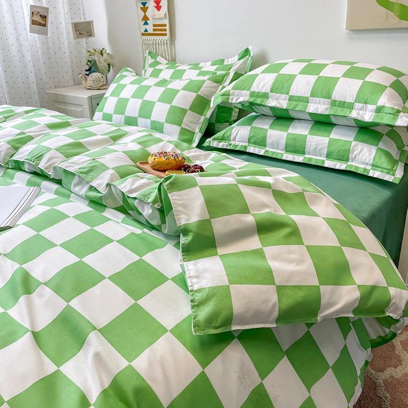 Vivolux | Kariertes Bettwäsche-Set