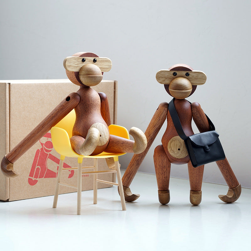 Vivolux | Cheeky Monkey Massivholz Ornament
