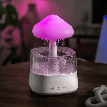 Vivolux | Pilz Wolke Regen Diffuser Entspannender Luftbefeuchter - Atumis