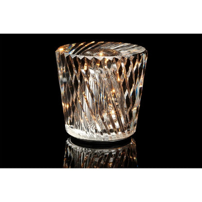 Vivolux | Lampe - Luxus Diamant Kristall LED Wiederaufladbare Tischlampe