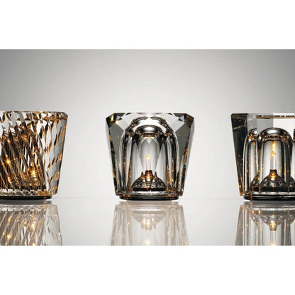 Vivolux | Lampe - Luxus Diamant Kristall LED Wiederaufladbare Tischlampe