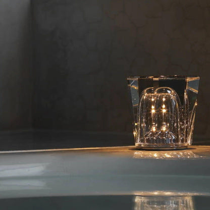 Vivolux | Lampe - Luxus Diamant Kristall LED Wiederaufladbare Tischlampe
