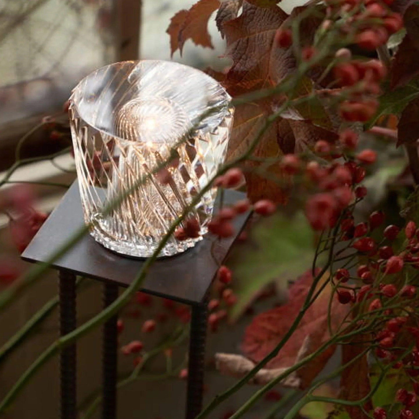 Vivolux | Lampe - Luxus Diamant Kristall LED Wiederaufladbare Tischlampe