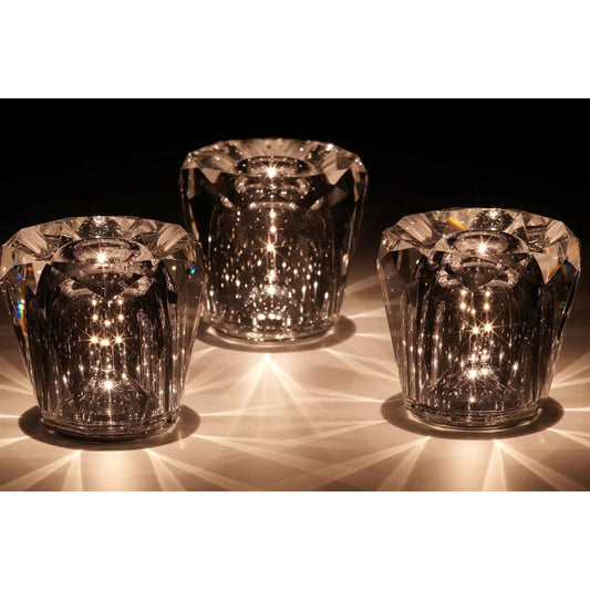 Vivolux | Lampe - Luxus Diamant Kristall LED Wiederaufladbare Tischlampe