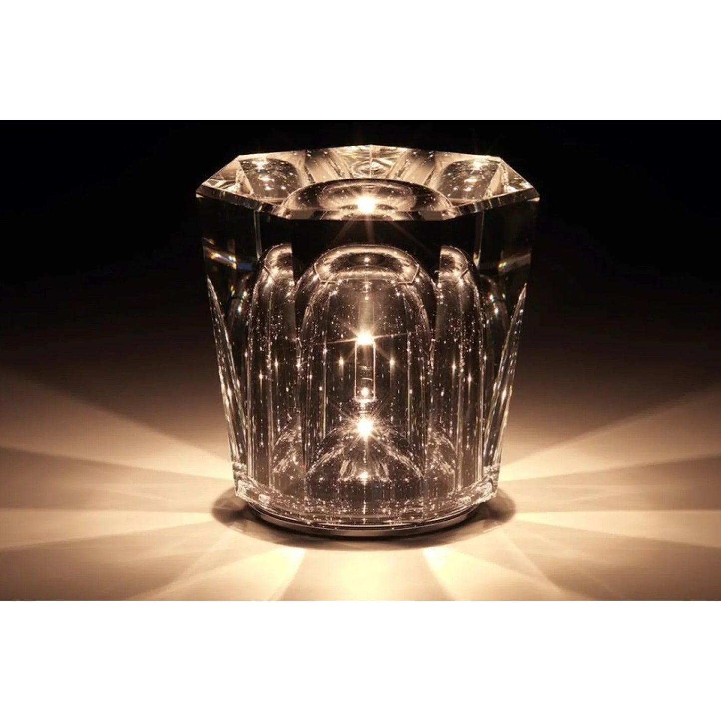 Vivolux | Lampe - Luxus Diamant Kristall LED Wiederaufladbare Tischlampe