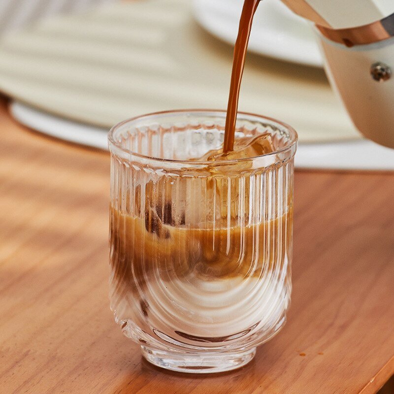 Vivolux | Amerikanisches Eis-Latte-Glas-Kaffeebecher