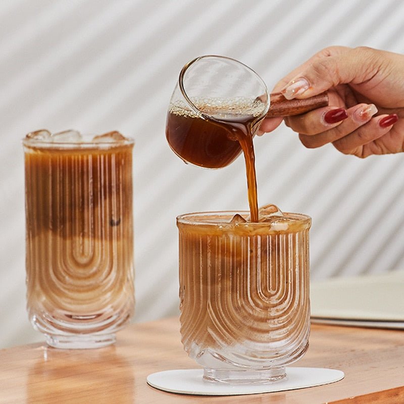 Vivolux | Amerikanisches Eis-Latte-Glas-Kaffeebecher