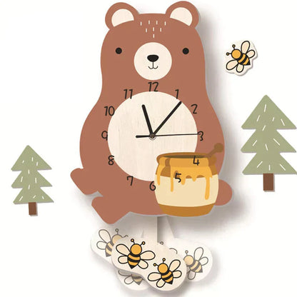 Vivolux | Frendorf – Kinderpendelklok mit Tierdesigns