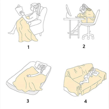 Vivolux | Anti-Kratzer Katzen Sofa Decke