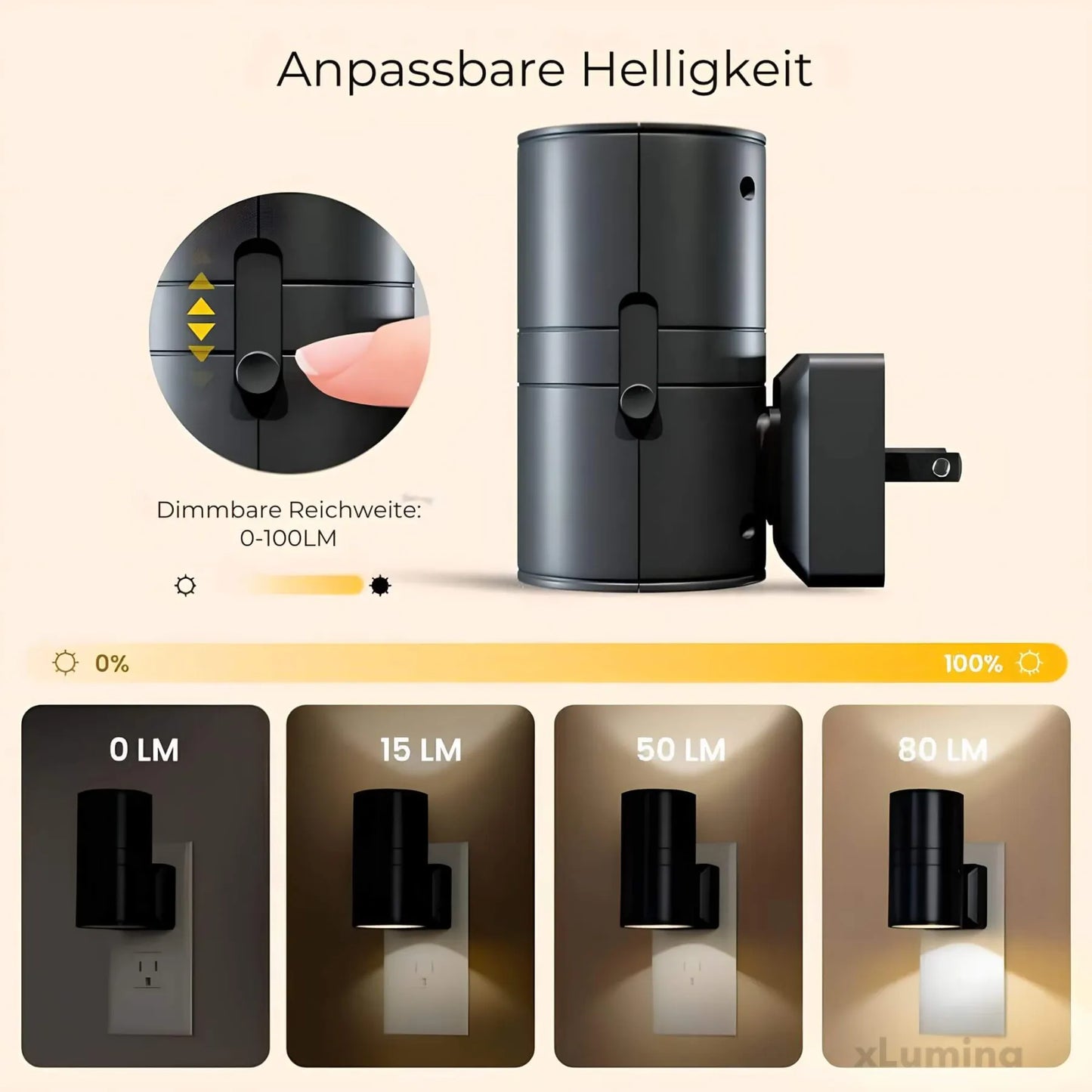 Vivolux | Dimmbares Nachtlicht Plug-in