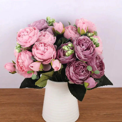 Ewige Eleganz Seiden-Peony-Arrangement