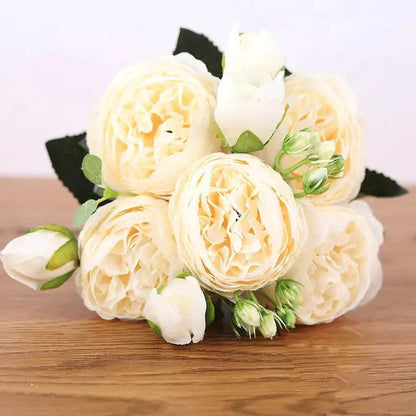 Ewige Eleganz Seiden-Peony-Arrangement