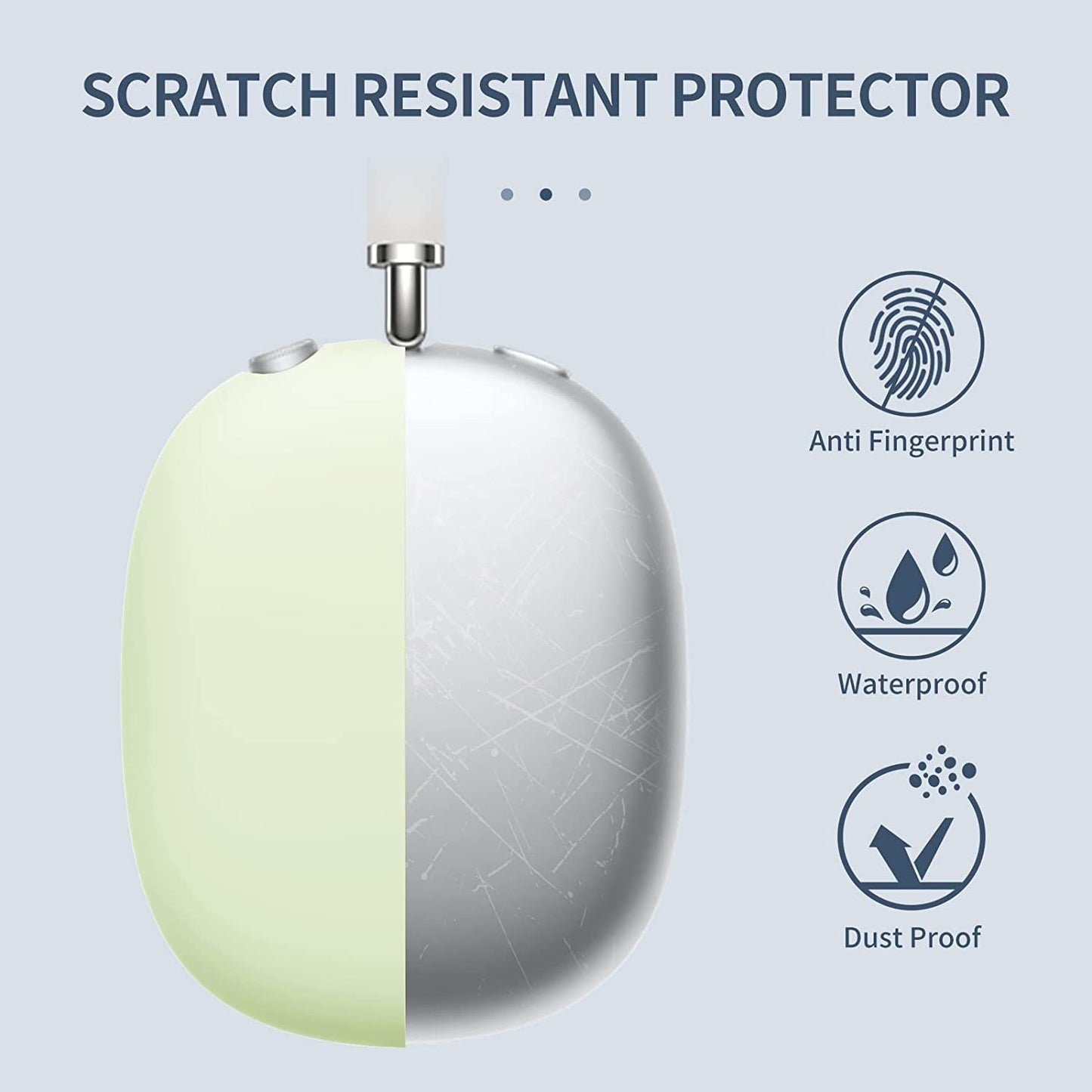 Vivolux | AirPods Max Kopfhörer, Anti-Kratz Ohrmuschel-Abdeckung